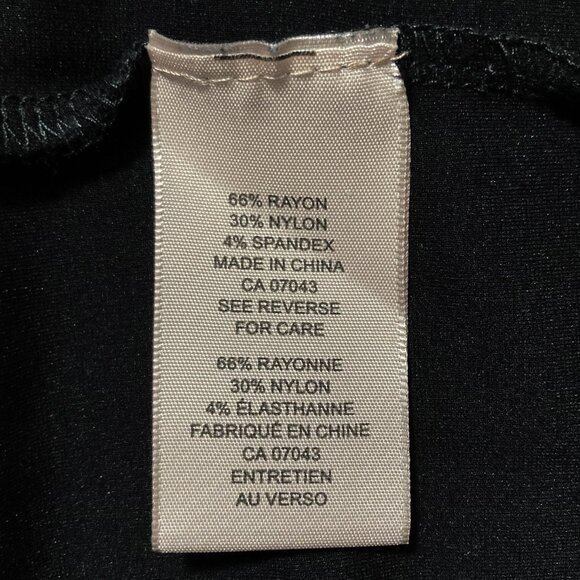 Philosophy Black nautical style slip-on pencil skirt ~ Goth SMALL MEDIUM skirt - Picture 11 of 13